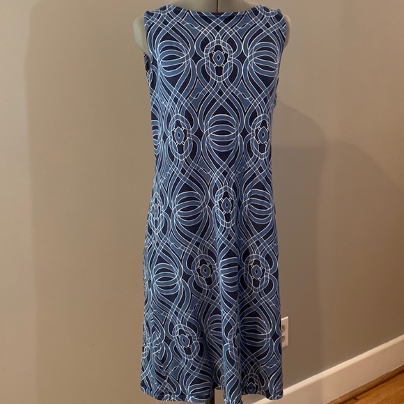 Ann Taylor Dresses & Skirts - Ann Taylor blue knit dress, Sz L